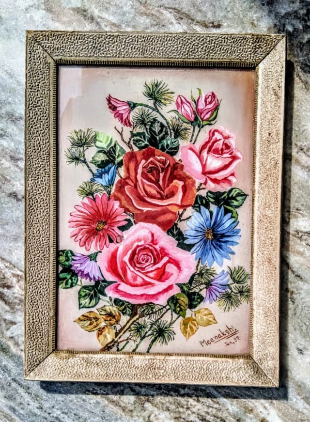Roses for the Hallway: Varnish Drying