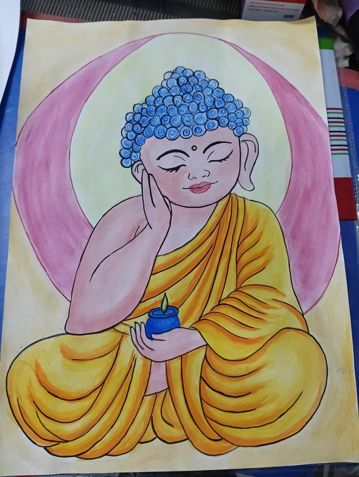 Visual art project sample